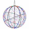 vidaXL Luce a punta di Natale 500 LED Multicolore Diametro 40 x 42 cm