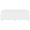 vidaXL Struttura del letto con materasso Bianco 120 x 200 cm Tessuto