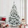 vidaXL Albero di Natale artificiale con 300 LED Bianco 240 cm PE e PVC