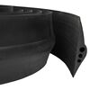 vidaXL Guarnizione per pavimento del garage 75 x 12 mm 5 m Gomma EPDM