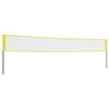 vidaXL Rete da Pallavolo Gialla e Nera 823x244 cm Tessuto PE