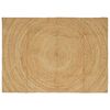 vidaXL Tappeti per area Rettangolare Marrone 120 x 170 cm Juta