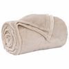 vidaXL Coperte da Pile 6 pcs Beige 220 x 240 cm Panno