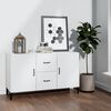 vidaXL Credenza Bianca 100x36x60 cm in Legno Multistrato