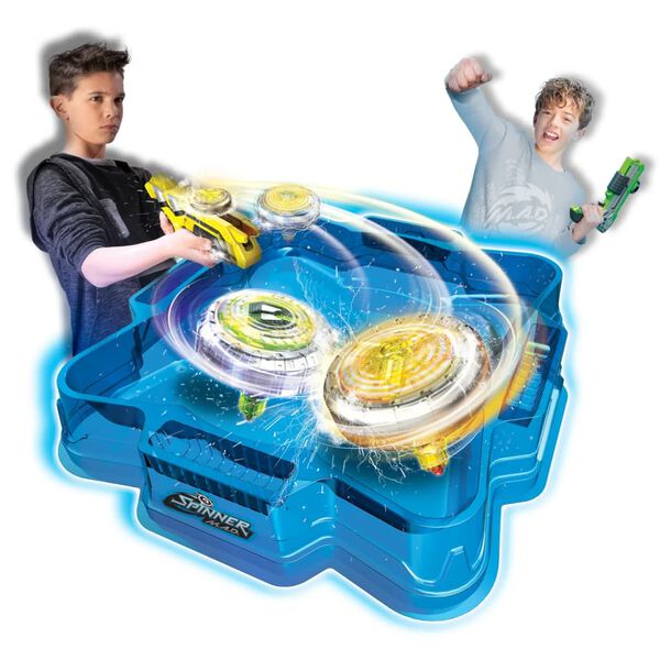 Silverlit Gioco Trottole Set da Battaglia Mad Deluxe Battle Pack