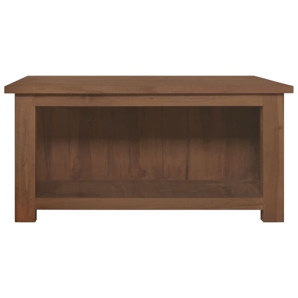 vidaXL Tavolino da Salotto 68x68x33 cm in Legno Massello di Teak