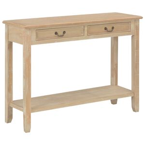 vidaXL Tavolo Consolle 110x35x80 cm in Legno