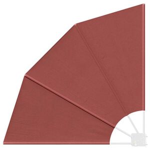 vidaXL Schermo di Privacy per Balcone Terracotta 115 x 115 cm