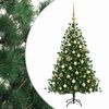 vidaXL Albero di Natale artificiale con palline 150 cm 150 LED