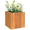 vidaXL Fioriera da Giardino 25x25x25 cm in Legno Massello di Acacia