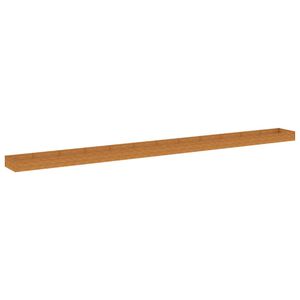 vidaXL Fioriera Rialzata da Giardino 1150x100x36 cm in Acciaio Corten