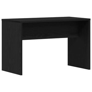 vidaXL Sgabello da dressare Rovere nero 70 x 35 x 45 cm