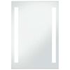 vidaXL Specchio da Parete a LED per Bagno 60x80 cm
