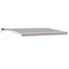 vidaXL Cornice per Tenda Manuale con LED 4,5 &times; 3,5 m