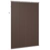 vidaXL Tenda Veneziana Marrone Scuro con Motivo 213 x 130 cm PVC