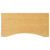 vidaXL Piano Scrivania 100x50x4 cm in Bamb&ugrave;