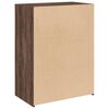 vidaXL Credenza Rovere Marrone 70x41x93 cm in Legno Multistrato