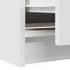 vidaXL Mobile Porta TV Bianco 40x35x54 cm in Legno Multistrato