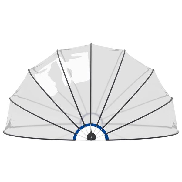 vidaXL Cupola per Piscina 559x275 cm