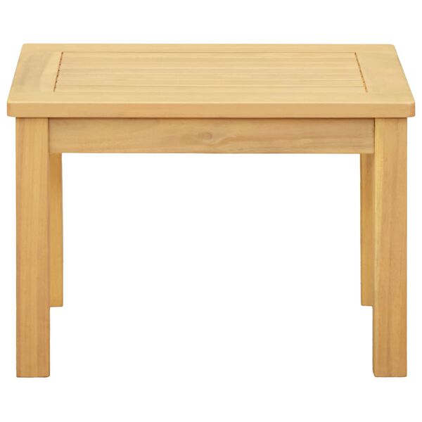 vidaXL Tavolino da Giardino 50x35x36 cm in Legno Massello di Acacia