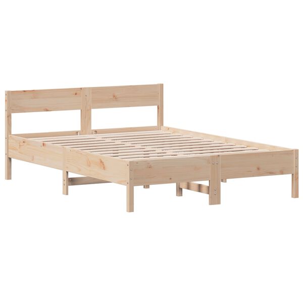 vidaXL Letto senza Materasso 120x200 cm in Legno Massello di Pino
