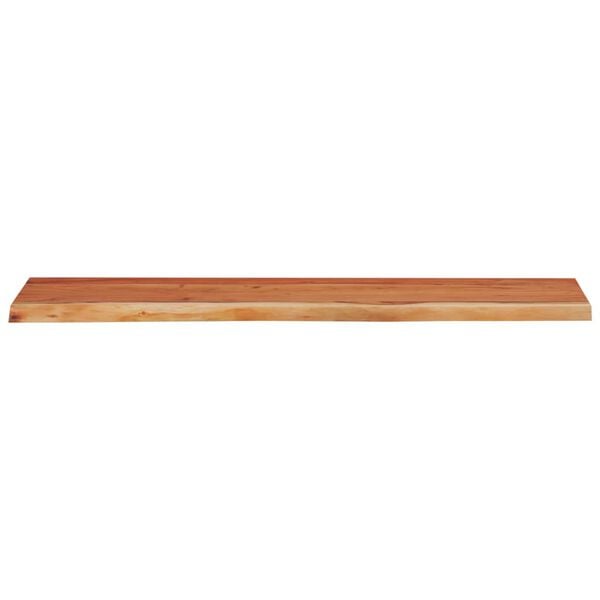 vidaXL Mensola Muro 100x30x2,5cm Rettangolare Legno Acacia Bordi Vivi