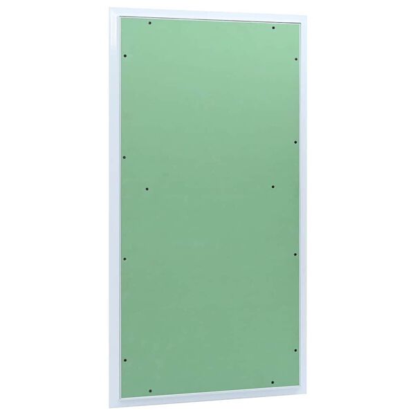 vidaXL Pannello di Accesso Verde e Argento 55 x 105 cm