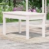 vidaXL Panca da Giardino Bianca 80x44x45 cm Legno Massello di Pino