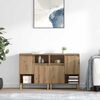 vidaXL Sideboards 2 pcs Rovere artigianale 60 x 35 x 70 cm