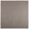 vidaXL Tappeto per interni LUGO Tortora 200 x 200 cm Poliestere