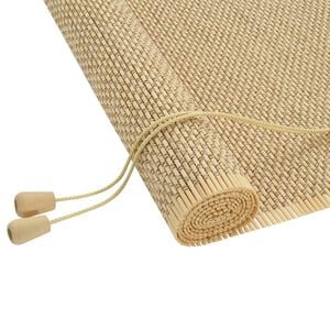 vidaXL Tenda a rullo Naturale 150 x 220 cm Bamb&ugrave;