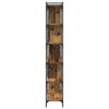 vidaXL Libreria Legno vecchio 76 x 32 x 192 cm Legno multistrato
