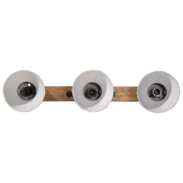 vidaXL Lampada a Parete 25 W Blu Anticato 65x25 cm E27