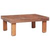 vidaXL Tavolino da Salotto 60x45x23 cm in Legno Massello di Mogano