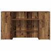 vidaXL Banco Reception Legno Antico 180x50x103,5 cm Legno Multistrato