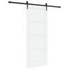 vidaXL Porta scorrevole ORKDAL 83 x 202 cm Legno Massello di Pino