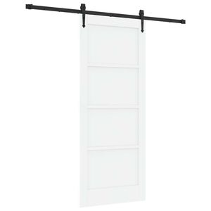 vidaXL Porta scorrevole ORKDAL 83 x 202 cm Legno Massello di Pino