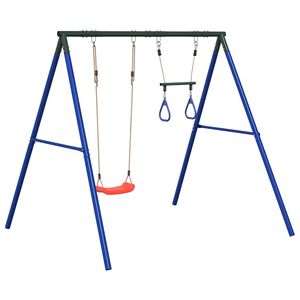 vidaXL Set Gioco da Esterno con Altalena e Trapezio
