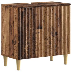 vidaXL Armadio per Lavabo da Bagno ARNHEM Legno antico