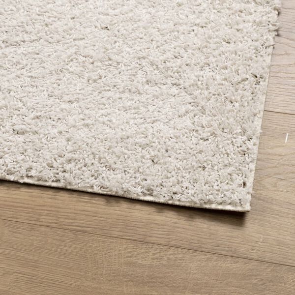 vidaXL Tappeto Shaggy PAMPLONA a Pelo Lungo Moderno Crema 100x200 cm