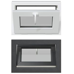 vidaXL Finestra per Soffitta RISOR 60 x 40 cm PVC e Vetro