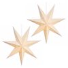vidaXL Illuminazione Natalizia RAAHE 2 pz 10 LED Bianco caldo