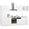 vidaXL Set Armadi da Cucina 8 pz Lyon Bianco in Truciolato