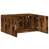 vidaXL Mobile a Parete Rovere Fumo 80x42,5x40 cm in Legno Multistrato