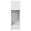 vidaXL Comodini con Cassetto 2 pz Bianco 20x36x60 cm