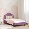 vidaXL Struttura letto bambini con testata Viola 80 x 160 cm Velluto
