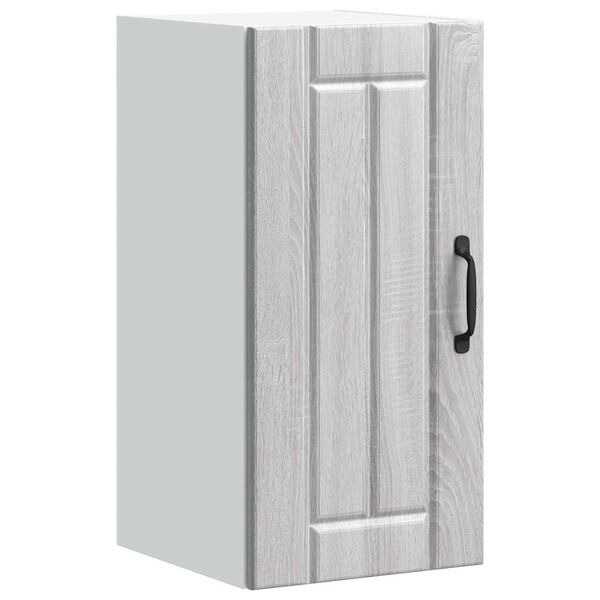 vidaXL Pensile da Cucina Lucca Grigio Sonoma in Legno Multistrato