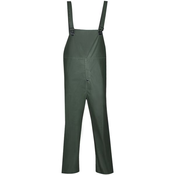 vidaXL Impermeabile Verde resistente a 2 pezzi con cappuccio Verde XL