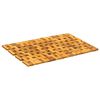vidaXL Tappetini da bagno 2 pz Naturale 44 x 60 cm