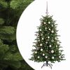 vidaXL Albero di Natale artificiale con palline 120 cm 150 LED
